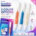 thumbnail image 4 of BeadBlitz Automatic Diamond Painting Bead Dispenser, Diamond Painting Bead Dispenser Pen for 2.8mm Drills, Quick-Load Essential for Family Bonding & Creative Weekends (Orange), 4 of 7
