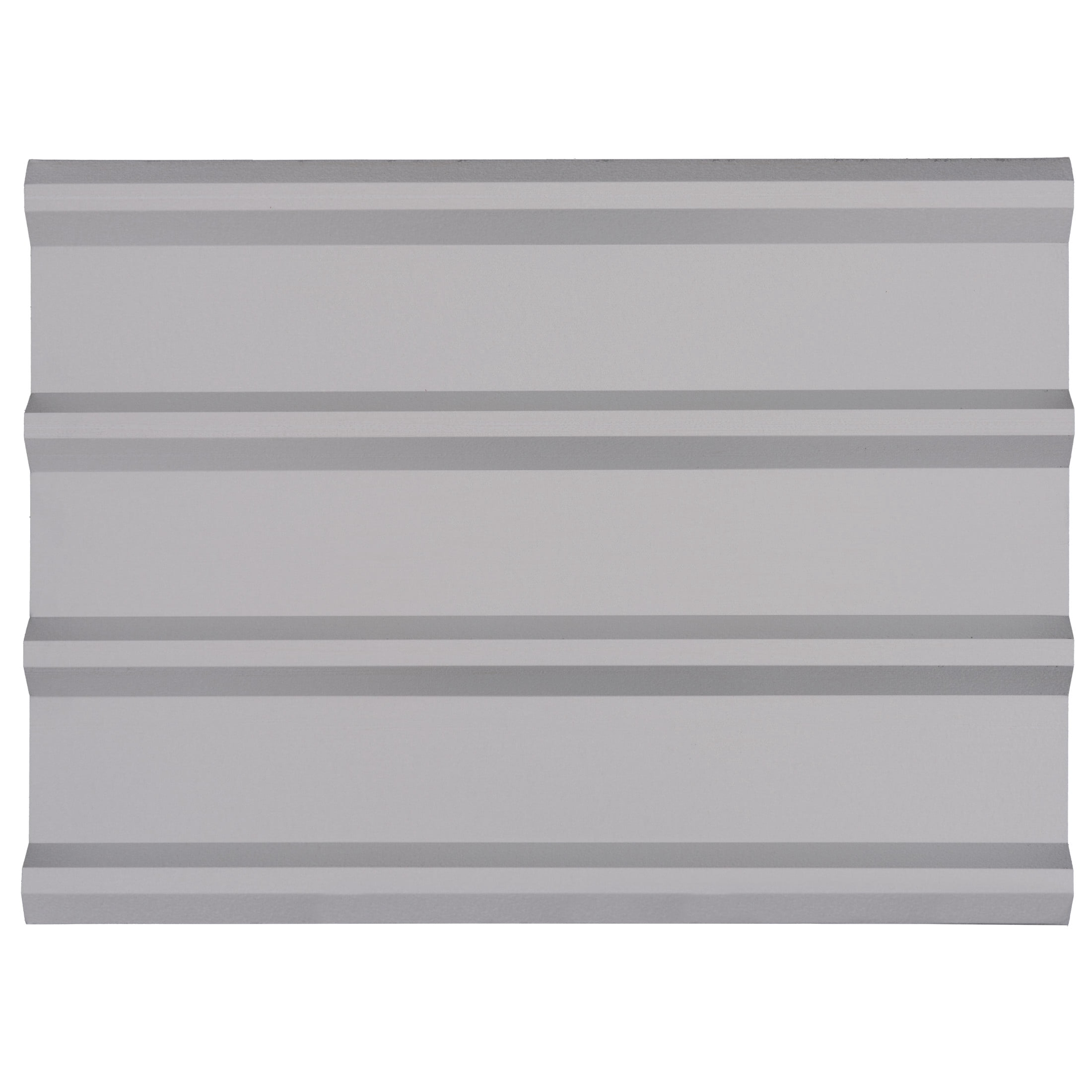 Arrow 2 x 4 ft Flute Grey Steel Roof Panels For Diy Shed, Etc Projects