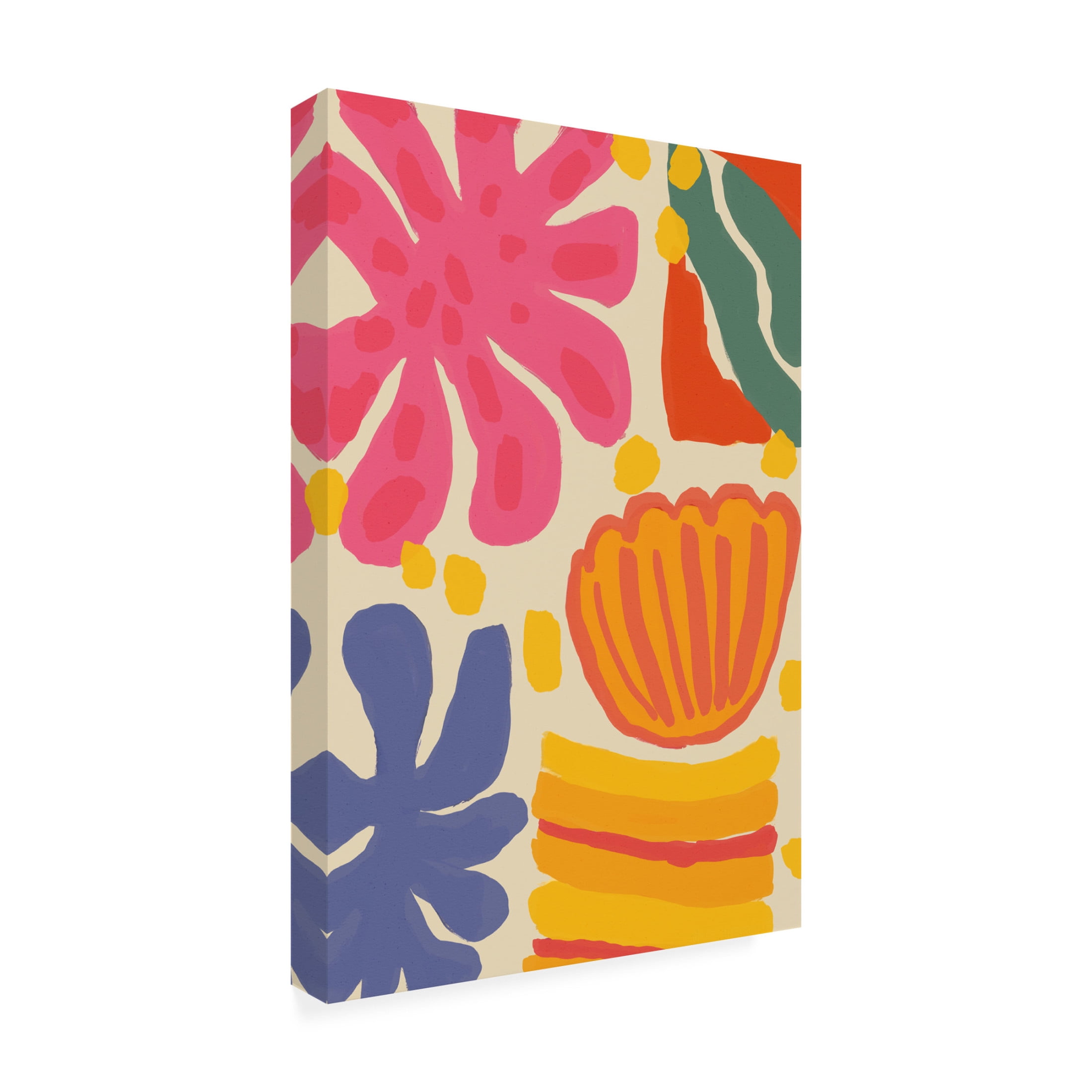 Trademark Fine Art Treechild   Happy Summer No 4 Canvas Wall Art