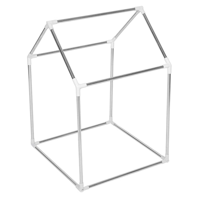 1 juego de casa de juegos DIY con estructura de metal, kit de fácil montaje para carpa de juegos para niños, marco de metal para carpa de juegos, casa de juegos para carpa de juegos DIY
