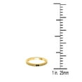 thumbnail image 2 of AoneJewelry Black Diamond Hand-Crafted Wedding Band In 10K Solid Yellow Gold, 2 of 5
