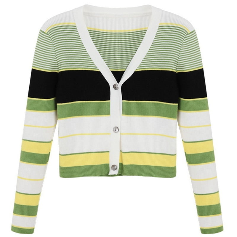 rainbow sweater cardigan