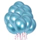 thumbnail image 1 of 50 globos de látex espesos de 10 pulgadas suministros de adornos de fiesta de color metálico (azul), 1 of 6