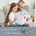 thumbnail image 7 of DAJU Gifts for Dad Dad Birthday Gift Blanket Fathers Day Dad Gifts from Daughter Birthday Gifts for Dad Best Dad Ever Gifts Gifts for Dad Who Wants Nothing Father Gifts Throw(30*40inch), 7 of 7
