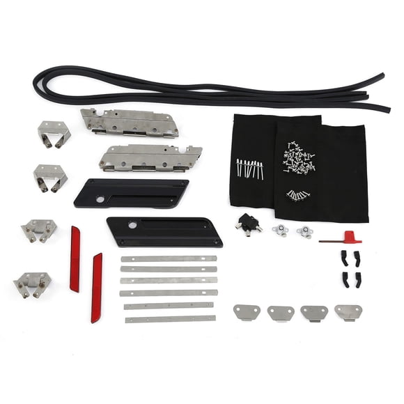 TCMT Hard Saddlebag Hardware Latch Lock Hinges Kit Fits For Harley Road Street Glide 93-13