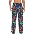 thumbnail image 3 of Goofa The Underwater World Printed Soft Pajama Pants for Men, Wide Leg Comfy Casual Lounge Yoga Pants-XX-Large, 3 of 9