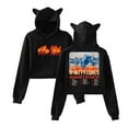 thumbnail image 2 of Wyatt Flores Bienvenido a The Plains Tour 2025 Merch Pullover Sudadera con capucha con orejas de gato para mujer Camiseta de manga larga,White,XXL, 2 of 6