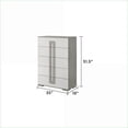 thumbnail image 2 of Chests & Wardrobes, Olivia Contemporary 5-Drawer Wood Chest, White | White | Wood, 2 of 5