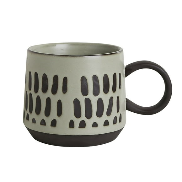 "Stylish Ceramic Mug 11oz Classic Design For Hot Beverages" Drinking Glasses Set Vintage Coffee Mug Shatterproof Cups 16oz Soccer Cups Reusable Vintage Milk Glass Cups Vintage Milk Glass Mug Mug Set