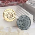 thumbnail image 4 of Bsvklp Fossil Series Stamp Head Vintage 3D Relief Copper Head para Tarjeta Boda (F), 4 of 9