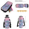 thumbnail image 6 of ZUXONGSY Dolphin Hibiscus Cherry Blossom Print Lightweight Kids Backpack,Artistic School Bookbag Set with Lunch Box Pencil Case and Bottle Holder for Teens Boy and Girls Set 4 In 1, 6 of 6