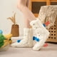 thumbnail image 3 of Calentador De Pies Para Mujer, Calcetines De Dormir Suaves, Calcetines Para Casa, Calcetines De Lino, Calcetines Térmicos, Calcetines Portátiles, Calcetines De Algodón, Para Dormitorio, 3 of 8
