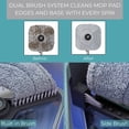 thumbnail image 6 of True Clean Spin Mop and Bucket System with Clean Water Separation, Self Cleaning Microfiber Floor Mop for Vinyl & Tile, Gray, 6 of 10