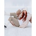 thumbnail image 5 of baleaf Womens Fleece Lined Leggings with 5 Pockets 27'' Thermal Beige S, 5 of 5