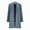A03-Navy, variant on Xudanell Winter Coats for Women Lapel Button Woolen Coat Womens Clothes Single Breasted Pea Coat Jackets Big Pocket