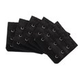 thumbnail image 1 of 5 Pieces 3 Hooks Ladies Bra Extender Bra Extension Strapless Underar Strap Black, 1 of 8