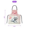 thumbnail image 5 of Every Fart is Love Note Bichon Frise Guilty Face Happy Valentine's Apron Bichons Dog Lovers Gifts Idea for Cooking Grilling Baking Painting Gardening - 01016, 5 of 5