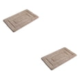 thumbnail image 2 of Billuyoard Alfombra de baño antideslizante de textura para protección del suelo baño absorción de agua inodoro camello 40x60CM Camello 40x60CM 2Conjunto, 2 of 6