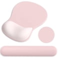 thumbnail image 1 of Alfombrilla de Ratón Ergonómica G JGOO con Reposamuñecas de Gel Rosa, 1 of 7