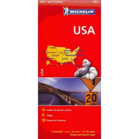 Michelin Usa Road Map: 9782067173279