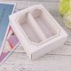 thumbnail image 2 of EeaseMX Caja de papel blanco para hornear, 10 unidades, para macarrones, galletas, pasteles, postres, fiestas, regalos, con ventana transparente, tamaño grande, 2 of 7