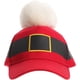 thumbnail image 1 of Gorra de Navidad Disfraz de Navidad Gorra de béisbol Sombrero con Bola de Felpa para niños niñas Mujeres Hombres, 1 of 5