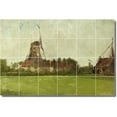 thumbnail image 1 of Ceramic Tile Mural-John Twachtman Country Painting 264. 72" w x 48" h using (24) 12 x 12 ceramic tiles, 1 of 3