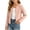 Pink, variant on Abtuhar Toddler Girls Fall Winter Casual Outerwear and Jackets Ruffle Round‑neck Random‑color Button‑up Cardigan Coat for 0‑9 Years