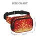 thumbnail image 4 of Easygdp Red Gold Glitter Fanny Packs para Mujeres y Hombres, Bolsa de Cinturón, Bolsos de Cruz para Trabajo/Correr/Senderismo, 4 of 9