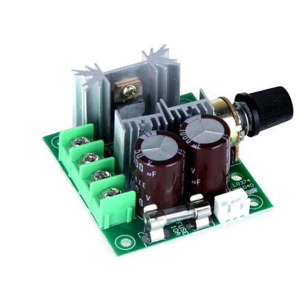 Fader Control Switch - 12V-40V 10A Pulse Width Modulation PWM DC Motor Speed Control Switch 13KHz