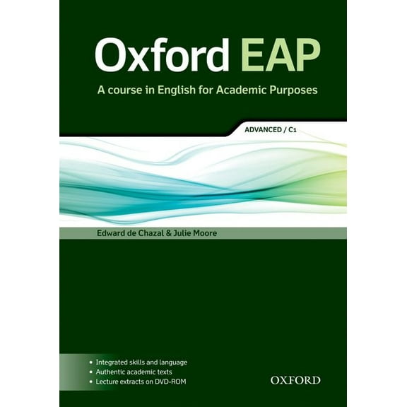 Oxford Eap Advanced Student Book & DVD ROM Pack, (Paperback)