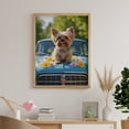 thumbnail image 6 of Diamond Art Kits for Adults, Cute Dog On Car With Flowers 5D Diamond Painting Kits for Adults Beginners, DIY Full Drill Diamond Painting, Gem Art and Crafts 12x16, 6 of 7