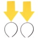 thumbnail image 1 of BRIGHTFUFU 2 diademas con forma de flecha, divertidas y encantadoras, con forma de flecha creativa, decorativas, para cumpleaños, carnaval y fiestas., 1 of 7