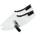 thumbnail image 1 of Transparent Silicone Shoes Covers for Salon Use Nonslip Reusable 1 Pair, 1 of 8