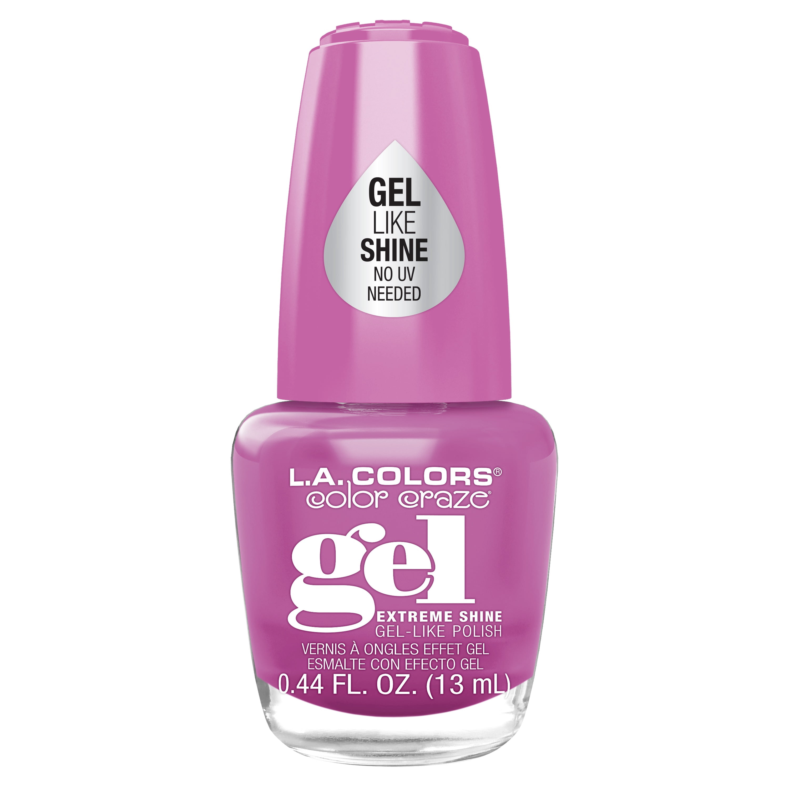 L.A. COLORS Color Shifting Nail Polish, Asteroid, Galactic Shimmer