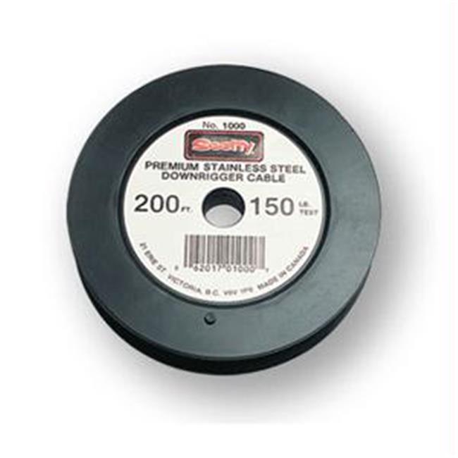 Câble Scotty 200 Pieds En Acier Inoxydable - Premium, Remplacement, Modèle 1000K Neuf