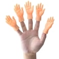 thumbnail image 1 of Finger Puppet Toy, Funny Mini Hands Finger Sleeve Simulation Left Right Puppets Children Toy 2Pcs, Children Fun Playing at Home School Christmas Birthday Gift, 1 of 7