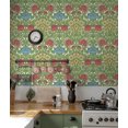 thumbnail image 4 of NextWall Pale Carmine & Blue Lake Vintage Rose Peel and Stick Wallpaper, 4 of 9
