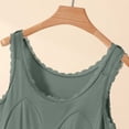 thumbnail image 5 of Aezemi Women Lace Padded Cami Tops, Soft Sleeveless Built-in-Bras Round Neck Camisole, Casual Summer Home Comfy Tank Tops, L-4XL, 5 of 6