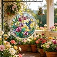 thumbnail image 5 of Acrylic Jigsaw Puzzle Suncatcher, 83 Pieces Sun Catcher Stained Glass Acrylic Puzzle Decoration for Women Men Mom Birthday Gift Home Decor (Hummingbird), 5 of 8