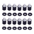 thumbnail image 1 of FPVDrone M3 Flight Controller Anti-Vibration Standoffs Fixed Screws Soft Mounting Hardware with Rubber Washer Rings for Naze32 CC3D F3 F4(12Sets), 1 of 4