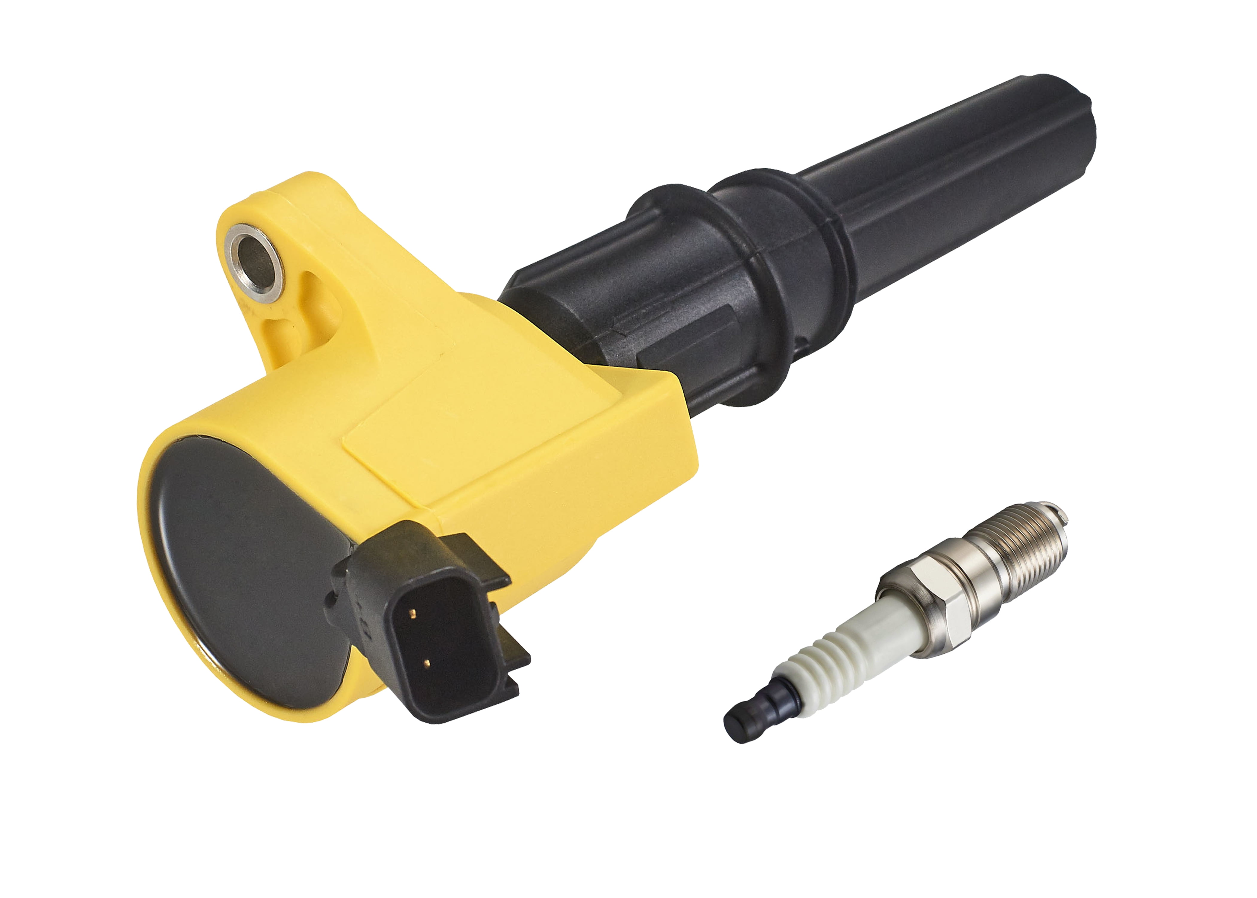 Set of 8 ISA Heavy Duty Ignition Coil and 8 Motorcraft Spark Plugs Compatible with 1997-2011 compatible with Ford Crown Victoria Mercury Grand Marquis Lincoln Town Car E-150 4.6L V8 FD503 SP493
