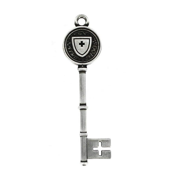 Réplica de llave Resident Evil Arcade Block Shield de metal