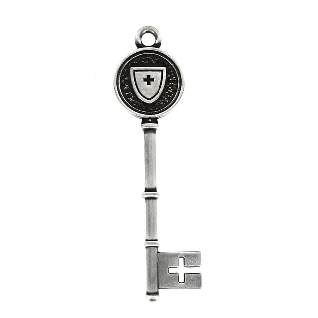 Réplica de llave Resident Evil Arcade Block Shield de metal