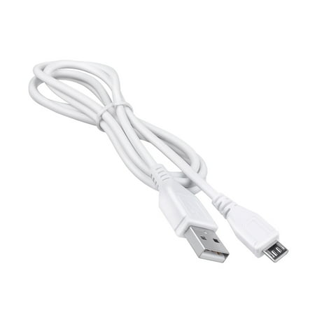 PKPOWER 3.3ft White Micro USB Data Charger Cable for Sony Xperia Z5 Compact E5803 / E5823 Phone