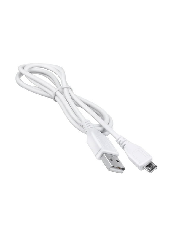 PKPOWER 3.3ft White Micro USB Data Cable Cord Lead for Freelander PX1, PX2,PD200,PD100 / Hannspree Hannspad SN1AT71B, SN1AT71W / KOCASO M770, M766 / Lexibook Advance MFC180EN Android Multi-Touch