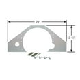 thumbnail image 4 of Competition Engineering Motor Mount Plate C4031 Mid Plate; 1 Piece; Steel, 4 of 4