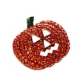 thumbnail image 3 of Broches de Calabaza de Cristal Pin de Cuello Pernos de Insignia de Botón de Cráneo de Metal para Chaqueta Yuyangstore Broche de calabaza, 3 of 5