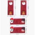 thumbnail image 2 of SASABAXI 4Pcs Linen Cabinet Handle Covers Holiday Decorative Fridge Wraps Anti Static and Stain Resistant, 2 of 8