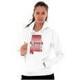thumbnail image 4 of Alabama Heart of Dixie AL Native Unisex Plus Fleece Graphic Hoodie Brisco Brands 3X, 4 of 5